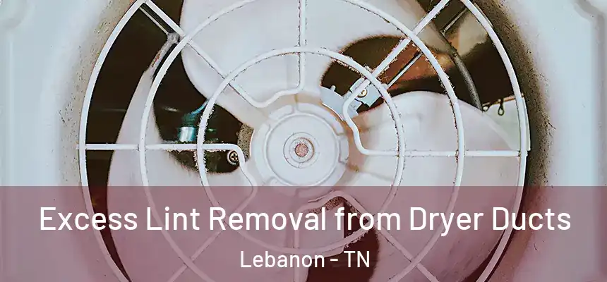 Excess Lint Removal from Dryer Ducts Lebanon - TN